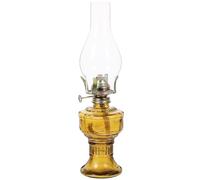 BUTIFULSIC Lampe à Pétrole Rétro en Verre, Lanterne Décorative de Table | Éclairage D’urgence Réutilisable, Abat-jour Transparent, Style Ancien Simple et Délicat, Cuisine et Prière