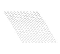 BUTIFULSIC Lanières pour Badge Nominatif en Pvc Transparent, Design Anti-perte et Résistantes la Déformation, Lot de 200 Cordons Pratiques pour Voyage ou Bureau