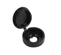 BUTIFULSIC Lot de 200 Cache-vis Noirs en Plastique pour Voiture et Vélo, Capuchons de Protection Décoratifs Empêchant L'eau, pour Vis de Fixation