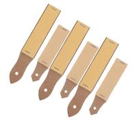 BUTIFULSIC Lot de 6 Accessoires Scolaires en Papier de Verre pour Affûter Crayon de Dessin, Papier Abrasif Sûr et Ergonomique, pour Croquis en Classe Plein Air