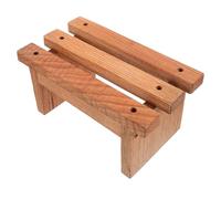 BUTIFULSIC Petit Tabouret en Bois pour Salle de Bain, Surface Lisse et Finement Polie, Marche Pied Maison Salle de Bain
