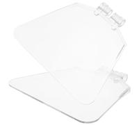 BUTIFULSIC Protection Oculaire en Plastique Bouclier de Banc Transparent pour Outils Électriques 2pcs Accessoire pour Meuleuse Angle, pour Espace de Travail Sécurisé