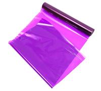 BUTIFULSIC Rouleau de Papier Cellophane Pourpre Opp Résistant et Découpable, Film D'emballage pour Fleurs et Paniers, pour Présents et Décorations