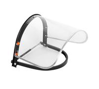 BUTIFULSIC Visière de Protection Faciale Transparente Équipement de Protection pour Soudage, Bouclier Anti-éclaboussures et Couleur Aléatoire et Meulage pour Casque de
