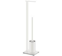 Butler de toilette CARVO 72 cm, blanc, acier inoxydable, Zack