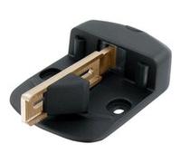 Butoir de portail automatique longueur 20mm hauteur 40mm - TIRARD - QA592501 Noir
