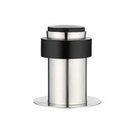 Butoir De Porte Adhésif De 60mm, Protection Murale En Acier Inoxydable, Rond Sans Perforation Pour Toilettes, Bloc De Porte Pratique Sans Perforation