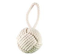 Butoir De Porte Lourd Avec Conception Et Poignée En Forme De Nœud De Corde, Butée De Porte Décorative, 1,3 Kg/2,86 Lb, 15 X 15 X 15 cm, for Porte Et Fenêtre
