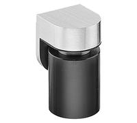 Butoir de porte magnétique - Décor : Satiné/noir mat - Diamètre : 35 mm - Hauteur : 60 mm - Matériau : Inox 304 - ITAR