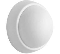 Butoir mural adhésif - INOFIX - Lot de 2 - PVC - Blanc - Diamètre 33 mm