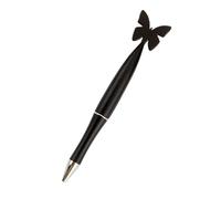 Butterfly Pens - Aesthetic Gel Ink Writing Set, 5.28x0.47 Inches Premium Stationery with Decorative Toppers, Ergonomic Creative Pens, Art Supplies for Journaling Scrapbookers Studying School Office