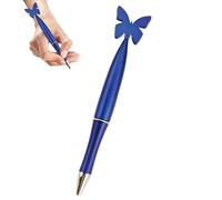 Butterfly Pens - Aesthetic Gel Ink Writing Set, 5.28x0.47 Inches Premium Stationery with Decorative Toppers, Ergonomic Creative Pens, Art Supplies for Journaling Scrapbookers Studying School Office