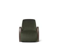 Buur Fauteuil Rich Velvet Bois de Pin