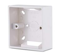 Buwei 86X86 PVC épaississement boîte de jonction Cassette de Montage Mural pour Prise de commutateur Interrupteur de Base boîte inférieure Accessoires de boîte électrique