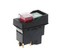 Buwei Commutateur magnétique étanche KLD-28A Commutateurs à Bouton-Poussoir antidéflagrants 220V IP55