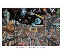 Buyartforless Poster Echoes from The Dark Side of The Moon 50 Pink Floyd Songs de Tom Masse 32 x 22 cm