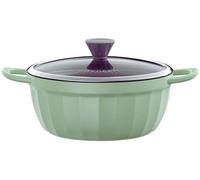 BUYDEEM casserole multifonctionnelle en alliage d'aluminium, 4,5 L, modèle CP152, couleur verte