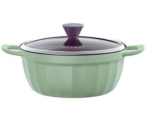 BUYDEEM casserole multifonctionnelle en alliage d'aluminium, 4,5 L, modèle CP152, couleur verte