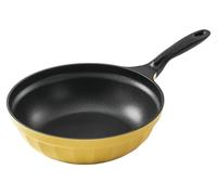 Buydeem Poêle antiadhésive en aluminium, 30 cm, modèle CP102, couleur jaune