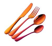 Buyer Star 16 pièces couverts inox vaisselle mariage rouge arc en ciel couverts