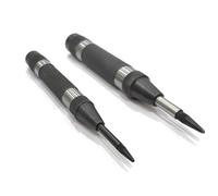 Buyohlic Poinçon automatique avec pointe remplaçable en acier trempé (lot des deux)