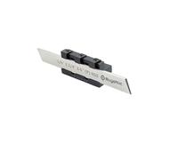 Buyohlic Support de coupe réglable en T avec lame pour machines-outils de tour (tige 10 mm (lame 3/4 large)