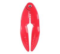 BuyW racker de Homard, Outil de Cuisine de Pince de Crabe de Pince de Fruits de mer Durable d'acier Inoxydable Rouge