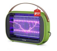Buzbug Lampe Anti Moustique LED Tue Mouche Electrique, Lampe à Durée de Vie de 10 Ans, Durable Lampe Anti-Mouche,Piege a Mouche, Attrape Mouche-MA015B (vert)