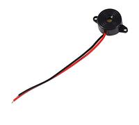 Buzzer 12v, Avertisseur Sonore 12V, Buzzer Sonore, Zumbador Timbre 12V,Bip De Recul Voiture, Avertisseur sonore électronique piézoélectrique 3-24 V, longueur de câble 100 mm