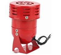 Buzzer siren MS 190 - 220V 120DB métal rouge alarme moteur garde contre vol - buzzer Étiquette