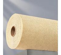 BVCL Papier Peint Autocollant 5mm - Isolation Thermique | Auto-adhésif Revetement Mural Imperméable Anti-Humidité Insonorisant, Mousse XPE Coussin Mural(Yellow,50x8000cm)