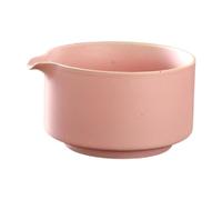 Bvdfgk Bol à Matcha En Porcelaine avec Bec Verseur, Bol à Mélanger Fait Main pour Les Cérémonies Du Thé Japonaises, Idéal Comme Cadeau, pour, ROSE