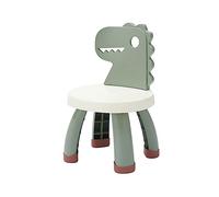 Bvdfgk Chaise Enfant Dinosaure de Dessin Animé, Résistante, Antidérapante, Design Ergonomique, Marchepied pour Les Familles, La Maternelle, Cadeau de Noël, Vert