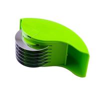 Bvdfgk Hachoir à Herbes Rouleau Coupe-légumes Manuel Trancheur Polyvalent Lames Sécurisées Nettoyage Simple Adapté pour Découpe Légumes Cuisine .5cm