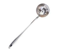 Bvdfgk Louche à Fondue Chinoise, écumoire, Ustensile de Cuisine, Passoire de Service En Acier Inoxydable, pour La Maison, Le Restaurant Ou La Salle à Manger, Argent