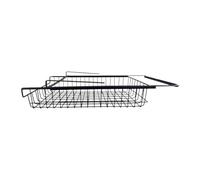 Bvdfgk Panier Coulissant Suspendu pour sous-vêtements et Chaussettes, Idéal pour Tiroir de Salle à Manger, Armoire, Commode, Noir Grand