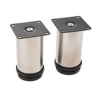 Bvdfgk Pieds de Socle Réglables pour Meubles, Armoires, Tables, Chaises, Canapés, Bureaux (lot de 2), #4 10cm