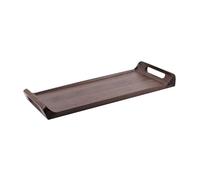 Bvdfgk Plateau de Service, Plateau Décoratif Rectangulaire, Présentoir à Gâteaux, Plateau à Fruits avec Double Poignée, Organisateur de Rangement pour Bijoux