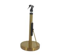 Bvdfgk Porte-rouleau de Cuisine sur Poteau, Distributeur de Rouleau de Cuisine Tendance avec Flacons Pulvérisateurs, Support à Serviettes Robuste pour Une Ut, Eva Base Gold