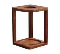 Bvdfgk Porte-tasse à Café, Support pour Filtre à Café, Support En Bois Rétro et Stable pour Cafetière, Station Café pour Tea Party, Ou Dortoir, Style A
