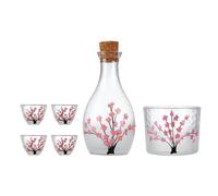 Bvdfgk Service à Saké, Verres à Saké Froid Japonais, Style Japonais, Bouteille à Saké pour Saké Chaud, Mariage, Hôtel, Maison, Pendaison de Crémaillère