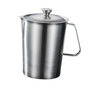 Bvdfgk Tasse à Mesurer En Acier Inoxydable, Pichet Mélangeur de Cuisine pour Expresso, 2000ml