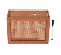 Bvdfgk Tirelire En Bois avec Compteur, Décoration Intérieure, Motivation, Originalité, Filles et Adultes, 3000 USD