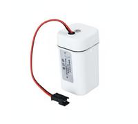 Bvdfgk Urinal d'Énergie Boîte à Piles Boîtier 4 AA 6v Sortie Fiable Compatibilité avec Capteurs Adapté aux Toilettes de Gares Aéroports Installations de Service, Blanc, Fiche Femelle SM