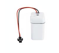 Bvdfgk Urinal d'Énergie Boîte à Piles Boîtier 4 AA 6v Sortie Fiable Compatibilité avec Capteurs Adapté aux Toilettes de Gares Aéroports Installations de Service, Blanc, Fiche Mâle 7Sm