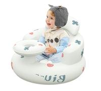Bvizyelck Chaise gonflable pour bébé, chaise gonflable pour tout-petit | Siège de sol pour tout-petit - Siège gonflable pour bébés de 3 à 36 mois, pompe à air intégrée, canapé de soutien dorsal pour