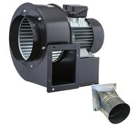 BVN VENTILATION SYSTEMS & ELECTRICAL MOTORS Turbo Ventilateur radial centrifuge 1800 m³/h 230 V avec bride pour aspiration d'air Série OBR