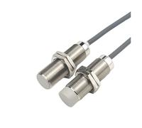 BVTUCMDY Capteur de proximité inductif à 3 Fils série M18 avec Sortie NPN/PNP for la détection de métaux sous Une Tension d'alimentation de 10 à 30 V CC.(M18 Flush 8mm NPN NO)