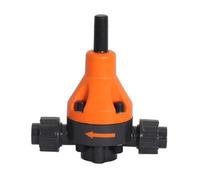 BVUYQAPIG Tuyau ID 63mm UPVC 2 "DN50 soupape de sécurité Contre-Pression Roue Manuelle PTFE siège Union Type