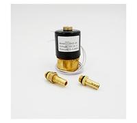 BVUYQAPIG Vanne SVZ-5S AC DC 24V 36V 220V Dévidoir Machine de soudage à l'arc l'argon Électrovanne Plasma 2 Positions Voies (Spécification : Orifice 5, Tension 24V)(DC 24v)